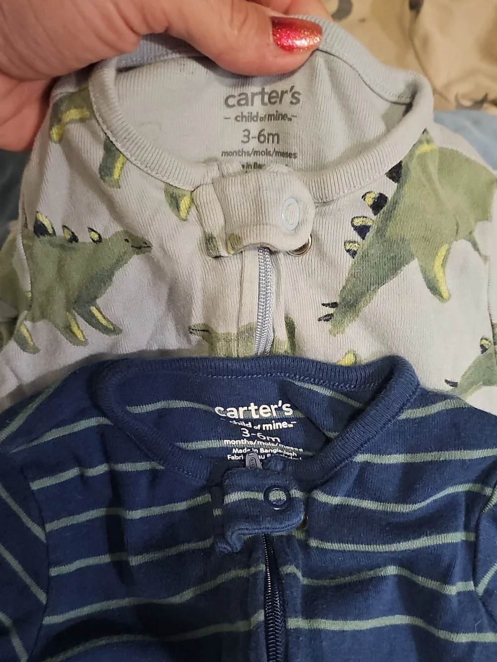 3-6mo Sleeper Lot Of 8